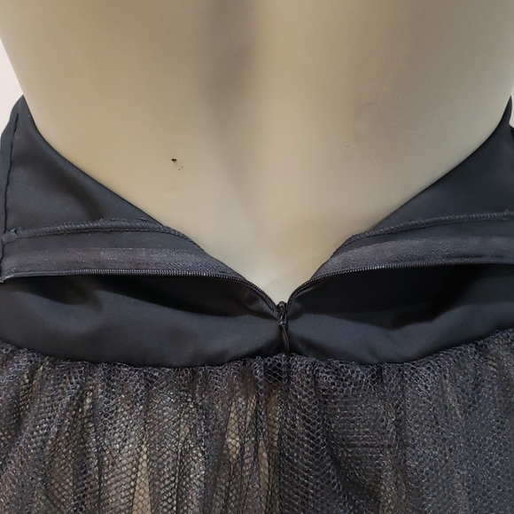 Handmade Vintage Black Tulle Petticoat - Picture 6 of 7